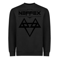 Black neffex Heavyweight Sweatshirt - artisFamous