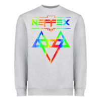 Heather Grey neffex Heavyweight Sweatshirt - artisFamous