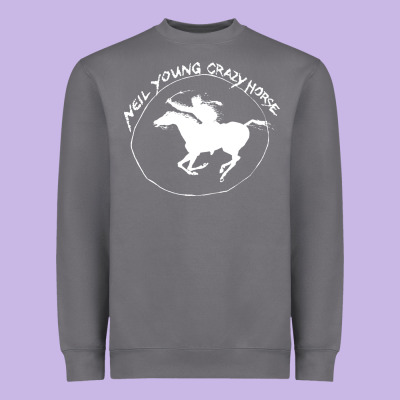 Neil Young Heavyweight Sweatshirt Designed By Artisfamous