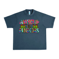 Midnight Navy Allergic to pendejas mexico Urban Heavy Tee - FaDigitalArtStudio