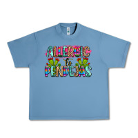 Pebble Blue Allergic to pendejas mexico Urban Heavy Tee - FaDigitalArtStudio