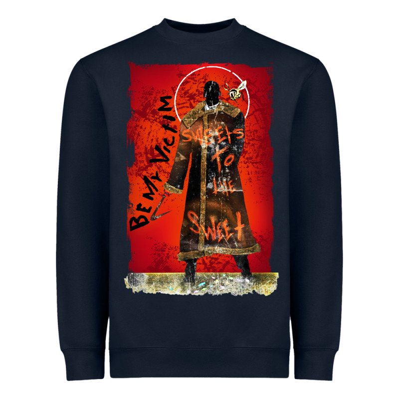 Vintage Candyman Be My Victim Halloween Heavyweight Sweatshirt by artisFamous | Teevron