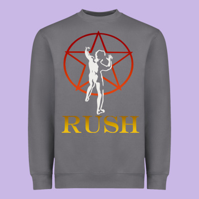 Rush Vintage Starman Unisex Heavyweight Sweatshirt Designed By Artisfamous