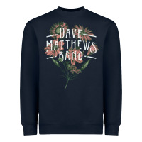 Navy Dave Matthews ( DMB ) Heavyweight Sweatshirt - artisFamous