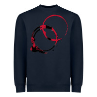 Navy Dave Matthews ( DMB ) Heavyweight Sweatshirt - artisFamous