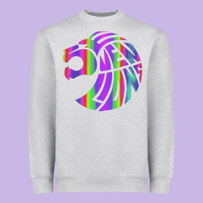 Reflective 7 Lions Heavyweight Sweatshirt Designed By Artisfamous