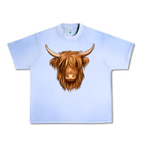 Grape Ice long haired cow Urban Heavy Tee - Jasminsmagicworld