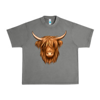 Tornado long haired cow Urban Heavy Tee - Jasminsmagicworld