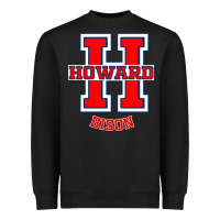 Black howard 1867 university Heavyweight Sweatshirt - artisFamous