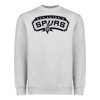 Heather Grey san antonio sport Heavyweight Sweatshirt - artisFamous