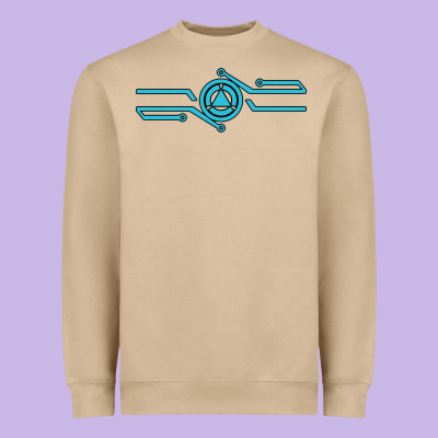 Tron Inspired Merch Heavyweight Sweatshirt Designed By Artisfamous