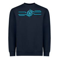 Navy tron inspired merch Heavyweight Sweatshirt - artisFamous