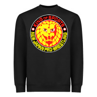 Black japan pro wrestling Heavyweight Sweatshirt - artisFamous