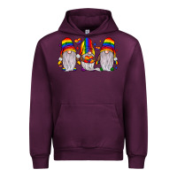 Mauve Wine pride gnome Urban Hoodie - JahusDesignShop