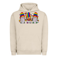 Pigment French Oak pride gnome Urban Hoodie - JahusDesignShop