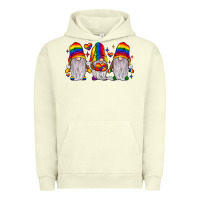 Pigment Pistachio pride gnome Urban Hoodie - JahusDesignShop