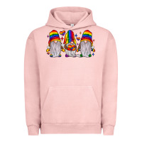 Pigment Salmon pride gnome Urban Hoodie - JahusDesignShop