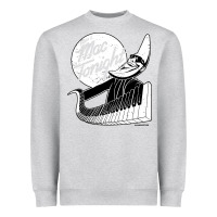 Heather Grey mac tonight Heavyweight Sweatshirt - artisFamous