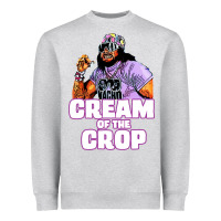 Heather Grey macho cream of the crop Heavyweight Sweatshirt - artisFamous