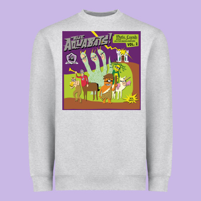 The Aquabats Myths Legends Heavyweight Sweatshirt Designed By Artisfamous
