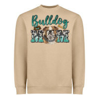 Mushroom bulldog mom Heavyweight Sweatshirt - BarkalooDesign