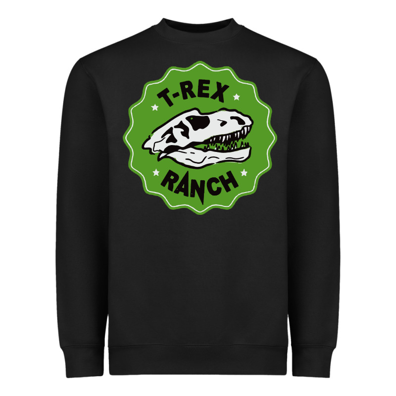 T Rex Ranch Heavyweight Sweatshirt by artisFamous | Teevron