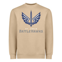 Mushroom battle hawks football Heavyweight Sweatshirt - artisFamous
