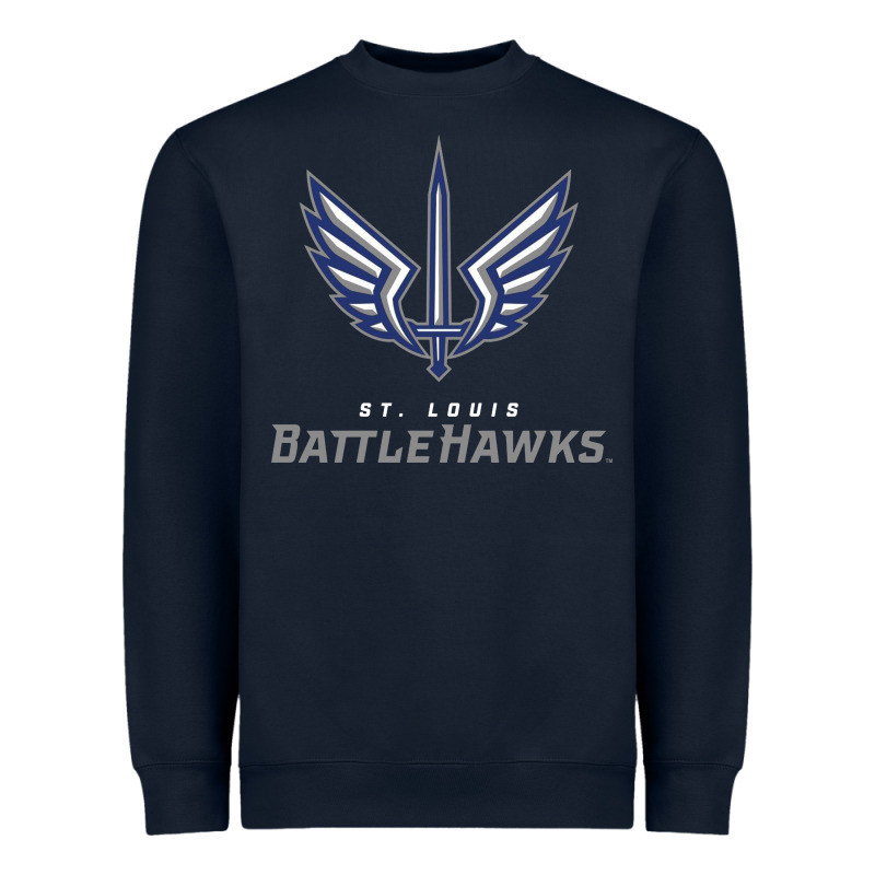 Battle Hawks Football Heavyweight Sweatshirt by artisFamous | Teevron