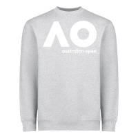 Heather Grey australian open merch Heavyweight Sweatshirt - artisFamous