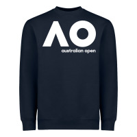 Navy australian open merch Heavyweight Sweatshirt - artisFamous