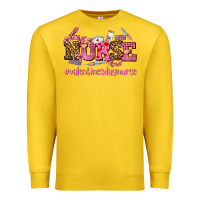 Lemon nurse with valentines day element Premium Sweatshirt - AdoDesignShop