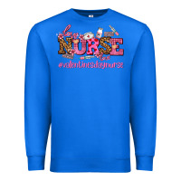 True Royal nurse with valentines day element Premium Sweatshirt - AdoDesignShop