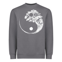 Storm yin yang bonsai tree Heavyweight Sweatshirt - artisFamous