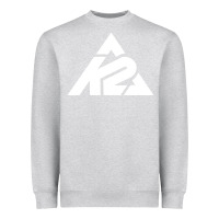 Heather Grey k2 ski snowboarding Heavyweight Sweatshirt - artisFamous