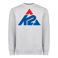 Heather Grey k2 ski snowboarding Heavyweight Sweatshirt - artisFamous