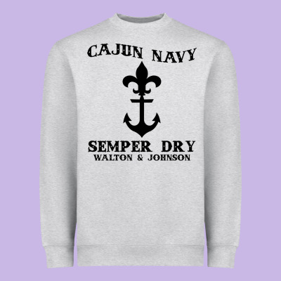 Cajun Navy Heavyweight Sweatshirt Designed By Artisfamous