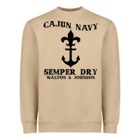 Mushroom cajun navy Heavyweight Sweatshirt - artisFamous