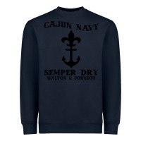Navy cajun navy Heavyweight Sweatshirt - artisFamous
