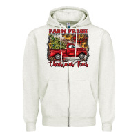 Farm Fresh Christmas Trees Zipper Hoodie | Teevron