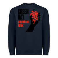 Navy american idiot Heavyweight Sweatshirt - artisFamous
