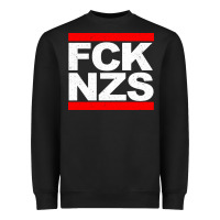Black fck nzs Heavyweight Sweatshirt - artisFamous