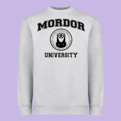 Mordor University Heavyweight Sweatshirt Designed By Artisfamous