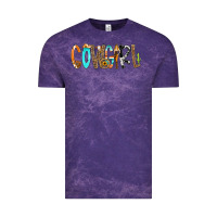 Cloud Purple Cowgirl Min Vintage Tee - CowCowDesign