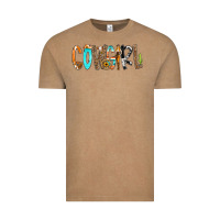 Vintage Coffee Cowgirl Min Vintage Tee - CowCowDesign