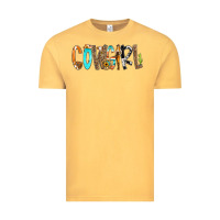 Vintage Mustard Cowgirl Min Vintage Tee - CowCowDesign