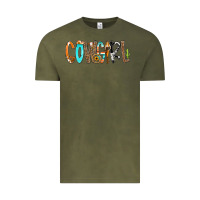 Vintage Olive Cowgirl Min Vintage Tee - CowCowDesign