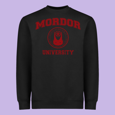 Mordor University Heavyweight Sweatshirt Designed By Artisfamous
