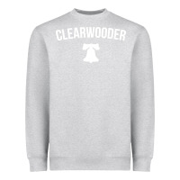 Heather Grey clearwooder Heavyweight Sweatshirt - artisFamous