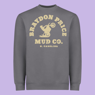 Braydon Price Motorbike Mud   T Shirt Heavyweight Sweatshirt Designed By Artisfamous