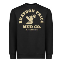 Black braydon price motorbike mud   t shirt Heavyweight Sweatshirt - artisFamous